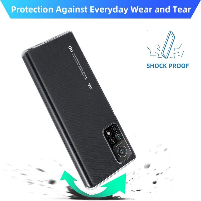 Xiaomi Mi 10T / Mi 10T Pro Handyhülle - Softcase TPU Series - transparent
