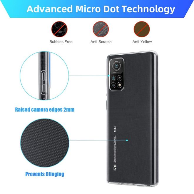 Xiaomi Mi 10T / Mi 10T Pro Handyhülle - Softcase TPU Series - transparent
