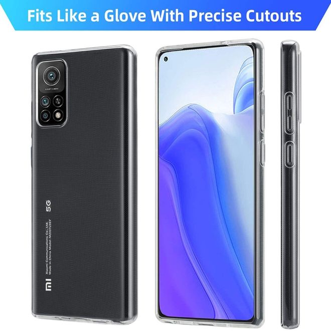 Xiaomi Mi 10T / Mi 10T Pro Handyhülle - Softcase TPU Series - transparent