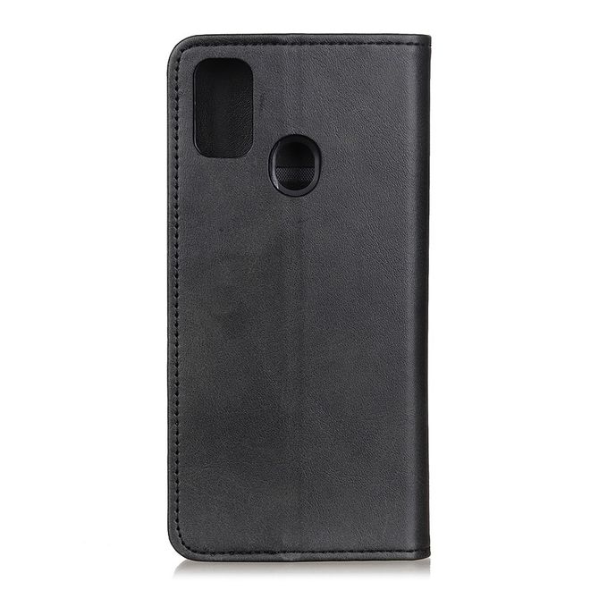 OnePlus Nord N10 5G Handy Hülle - Classic V Leder Bookcover Series - schwarz