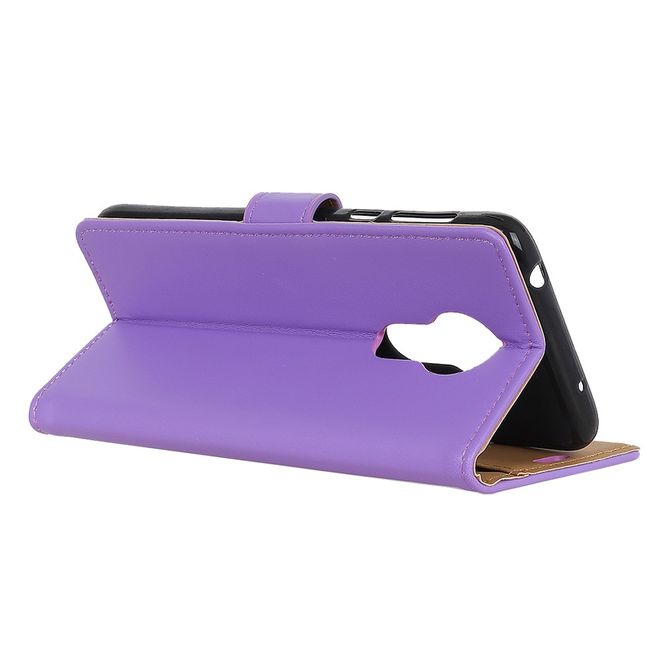 Nokia 3.4 Handy Hülle - Classic II Leder Bookcover Series - purpur