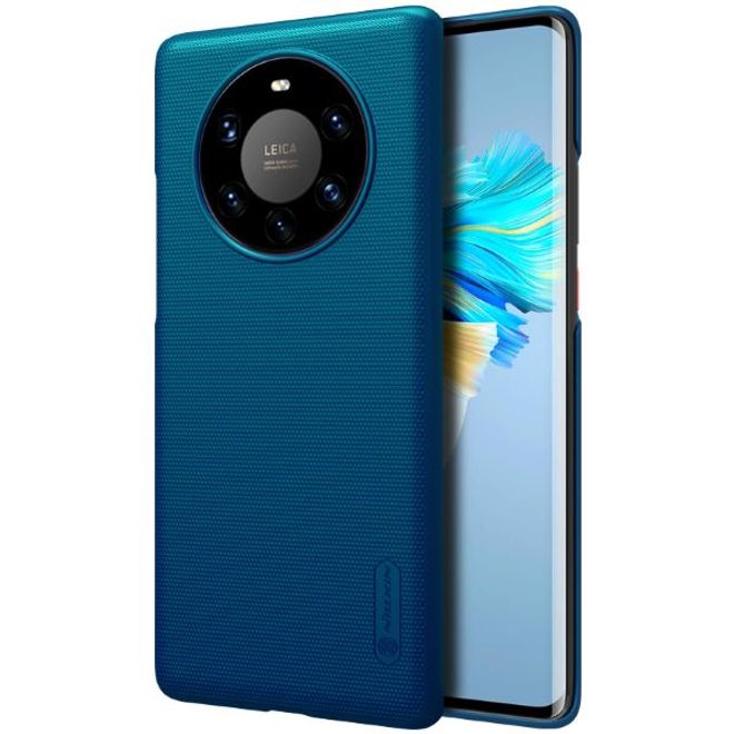 Nillkin - Huawei Mate 40 Pro Plus Hülle - Plastik Case - Super Frosted Shield Series - blau