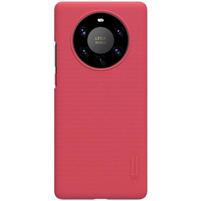 Nillkin - Huawei Mate 40 Pro Plus Hülle - Plastik Case - Super Frosted Shield Series - rot