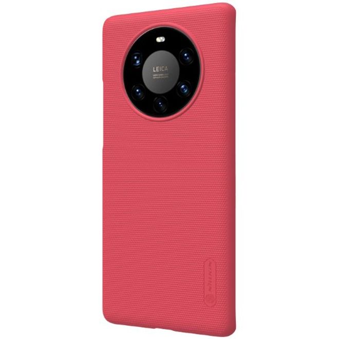Nillkin - Huawei Mate 40 Pro Plus Hülle - Plastik Case - Super Frosted Shield Series - rot