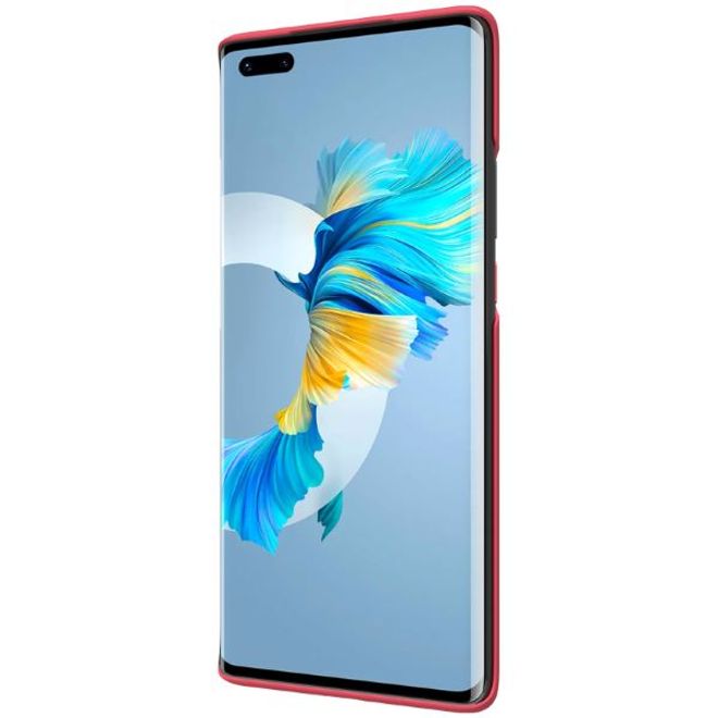 Nillkin - Huawei Mate 40 Pro Plus Hülle - Plastik Case - Super Frosted Shield Series - rot
