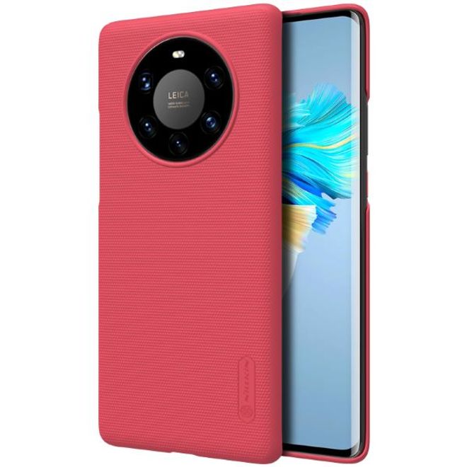 Nillkin - Huawei Mate 40 Pro Plus Hülle - Plastik Case - Super Frosted Shield Series - rot