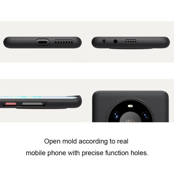 Nillkin - Huawei Mate 40 Pro Plus Hülle - Plastik Case - Super Frosted Shield Series - weiss