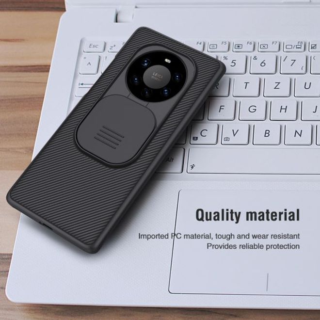 Nillkin - Huawei Mate 40 Pro Plus Hülle - Plastik Hardcase - CamShield Series - schwarz