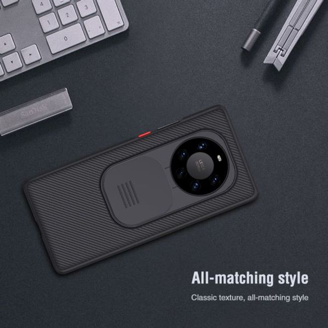 Nillkin - Huawei Mate 40 Pro Plus Hülle - Plastik Hardcase - CamShield Series - schwarz