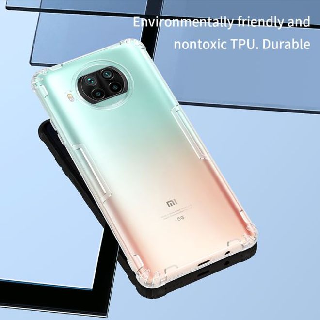 Nillkin - Xiaomi Mi 10T Lite Hülle - Case aus elastischem Plastik - Nature Soft Series - grau
