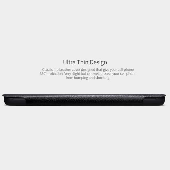 Nillkin - Huawei Mate 40 Pro Hülle - Leder Book Case - Qin Series - schwarz