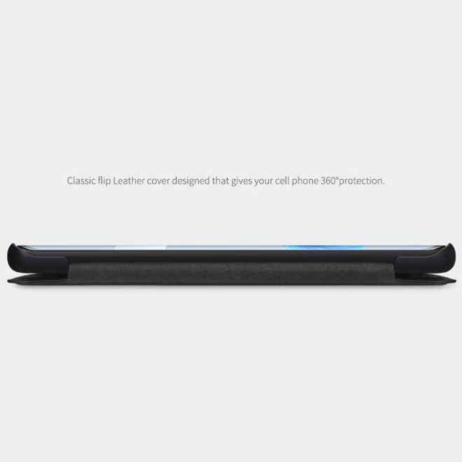 Nillkin - Huawei Mate 40 Pro Hülle - Leder Book Case - Qin Series - schwarz