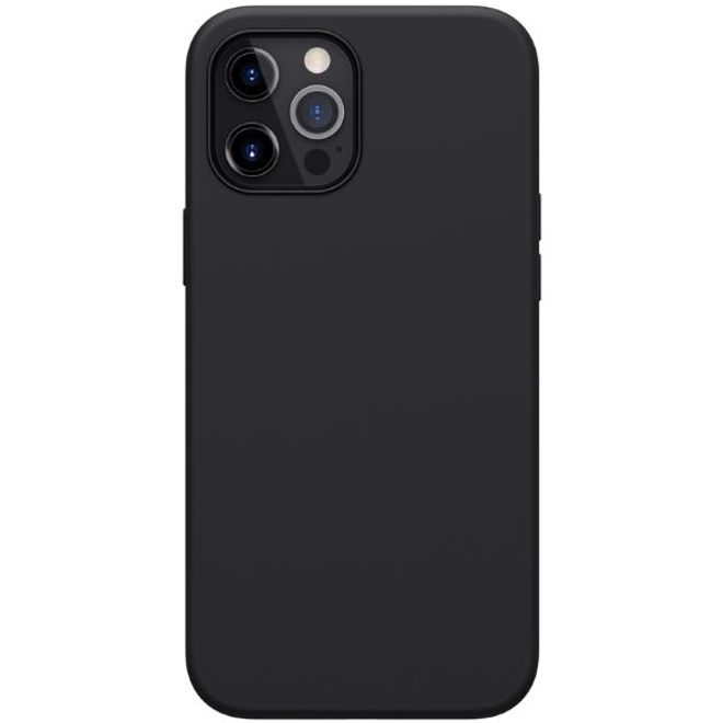 Nillkin - iPhone 12 Pro Max Hülle - Premium Silikon Case - Flex Pure Pro Series - schwarz