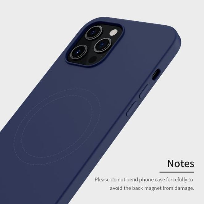 Nillkin - iPhone 12 Pro Max Hülle - Premium Silikon Case - Flex Pure Pro Series - schwarz