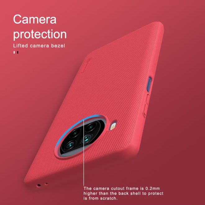 Nillkin - Xiaomi Mi 10T Lite Hülle - Plastik Case - Super Frosted Shield Series - schwarz