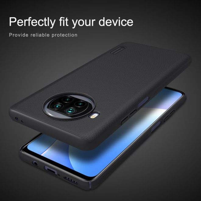 Nillkin - Xiaomi Mi 10T Lite Hülle - Plastik Case - Super Frosted Shield Series - rot