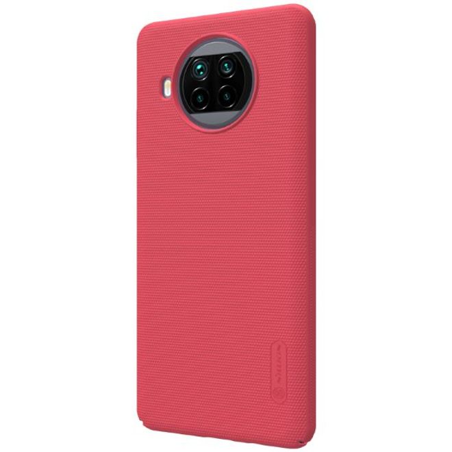 Nillkin - Xiaomi Mi 10T Lite Hülle - Plastik Case - Super Frosted Shield Series - rot