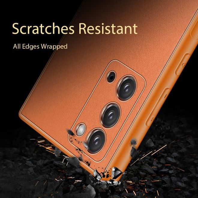 Dux Ducis - Samsung Galaxy Note 20 Hülle - Edles Hardcase - Yolo Series - orange