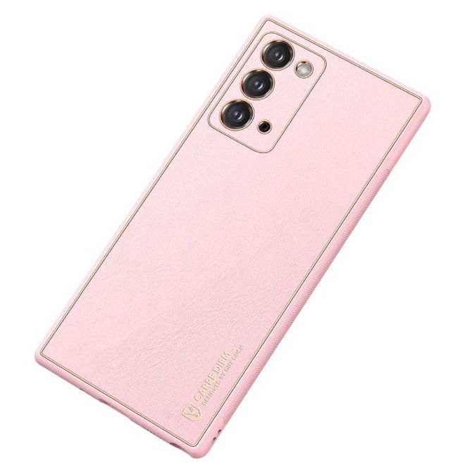 Dux Ducis - Samsung Galaxy Note 20 Hülle - Edles Hardcase - Yolo Series - pink