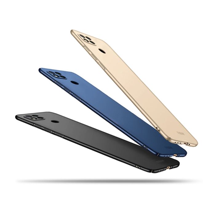 Mofi - Xiaomi Redmi 9C Handyhülle - Schlanke Hülle aus Hartplastik - Shield Series - schwarz