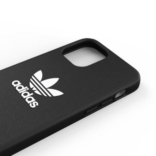 Adidas - iPhone 12 Pro Max Hülle - TPU Softcase - Moulded Basic Series - schwarz/weiss