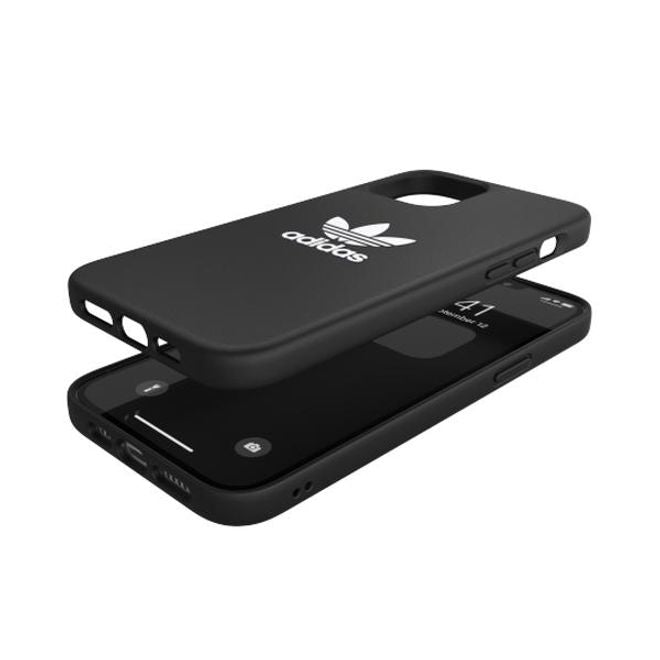 Adidas - iPhone 12 Pro Max Hülle - TPU Softcase - Moulded Basic Series - schwarz/weiss
