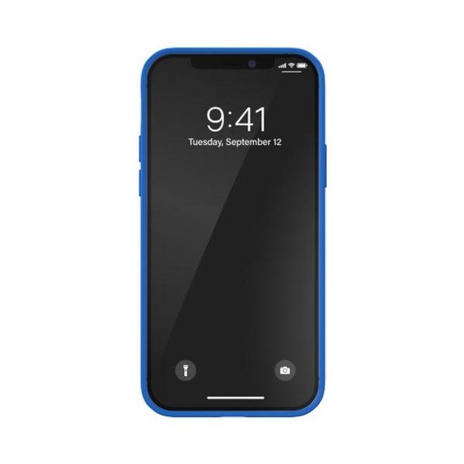 Adidas - iPhone 12 Pro Max Hülle - TPU Softcase - Moulded Basic Series - blau/weiss