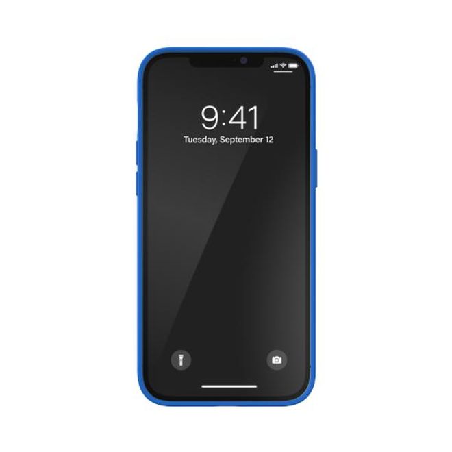 Adidas - iPhone 12 Pro Max Hülle - TPU Softcase - Moulded Basic Series - blau/weiss