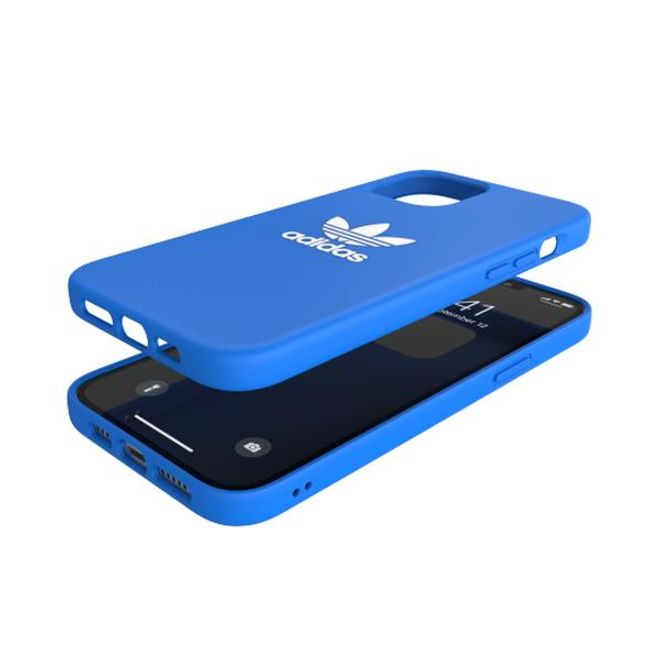Adidas - iPhone 12 Pro Max Hülle - TPU Softcase - Moulded Basic Series - blau/weiss