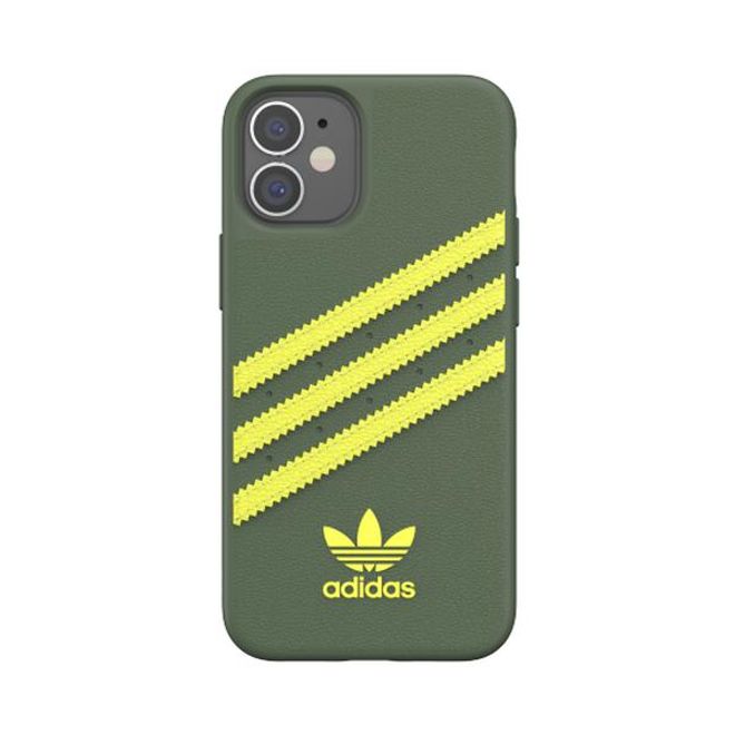 Adidas - iPhone 12 mini Hülle - Hardcase - Moulded Series - grün/gelb