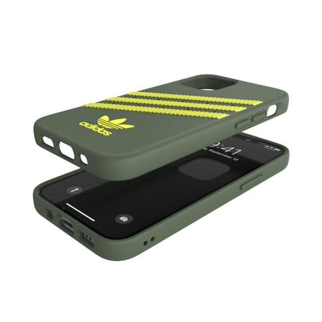 Adidas - iPhone 12 mini Hülle - Hardcase - Moulded Series - grün/gelb