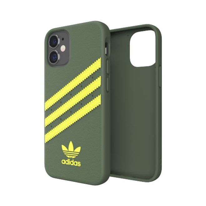 Adidas - iPhone 12 mini Hülle - Hardcase - Moulded Series - grün/gelb