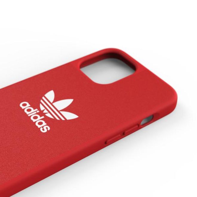 Adidas - iPhone 12 Pro Max Hülle - TPU Softcase - Moulded Canvas Series - rot