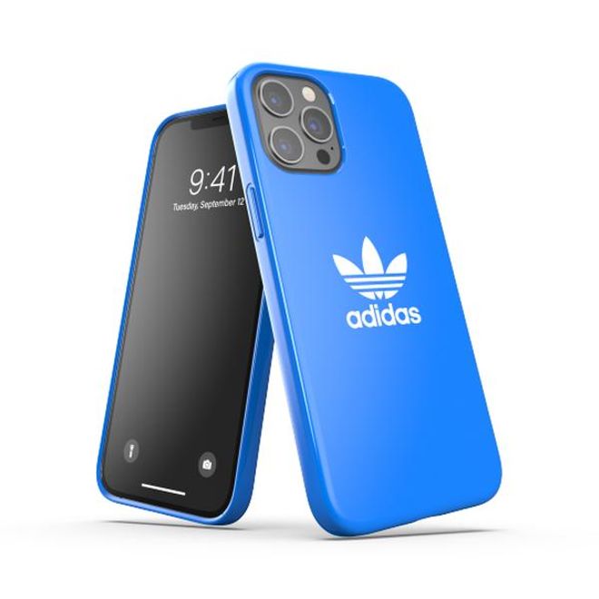 Adidas - iPhone 12 Pro Max Hülle - TPU Softcase - Trefoil Series - blau