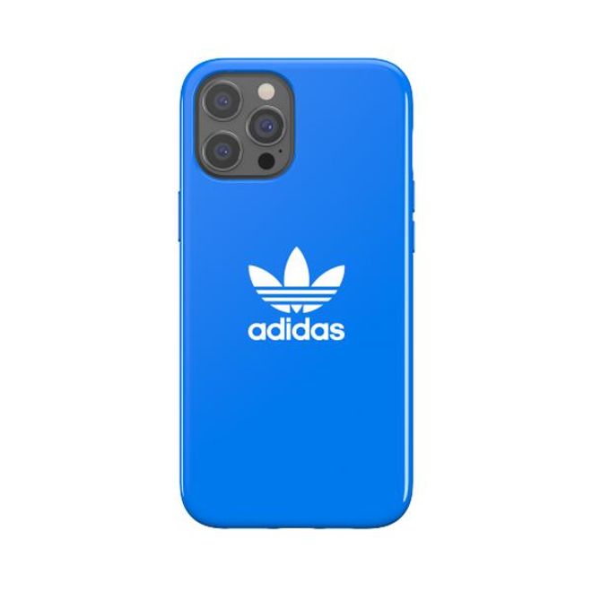 Adidas - iPhone 12 Pro Max Hülle - TPU Softcase - Trefoil Series - blau