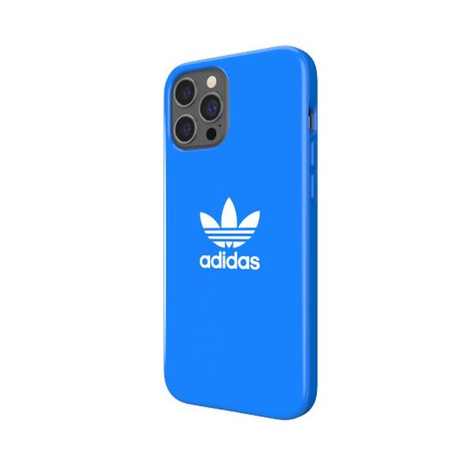 Adidas - iPhone 12 Pro Max Hülle - TPU Softcase - Trefoil Series - blau