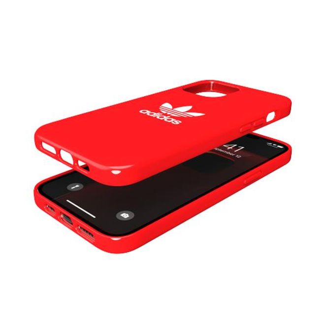 Adidas - iPhone 12 Pro Max Hülle - TPU Softcase - Trefoil Series - rot