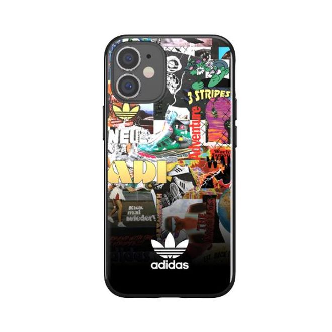 Adidas - iPhone 12 mini Hülle - TPU Softcase - Graphic AOP Series - mehrfarbig