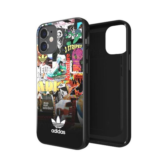 Adidas - iPhone 12 mini Hülle - TPU Softcase - Graphic AOP Series - mehrfarbig