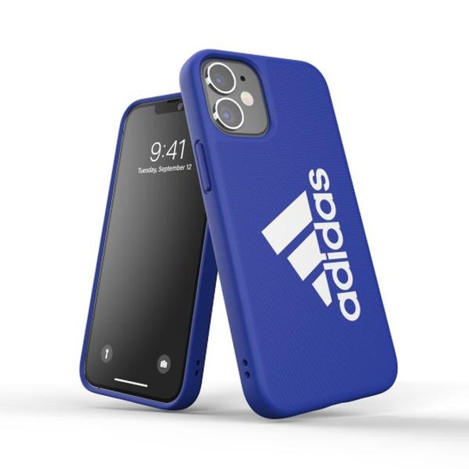 Adidas - iPhone 12 mini Hülle - Hardcase - Iconic Sports Series - blau