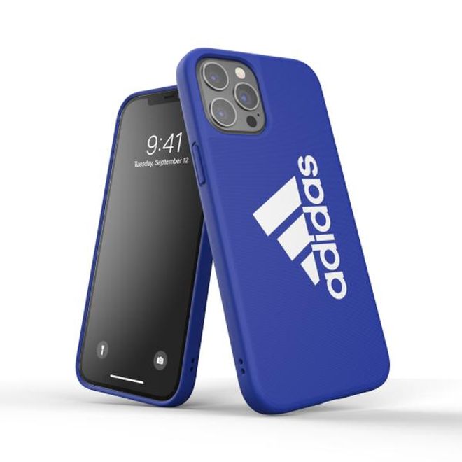 Adidas - iPhone 12 Pro Max Hülle - Hardcase - Iconic Sports Series - blau