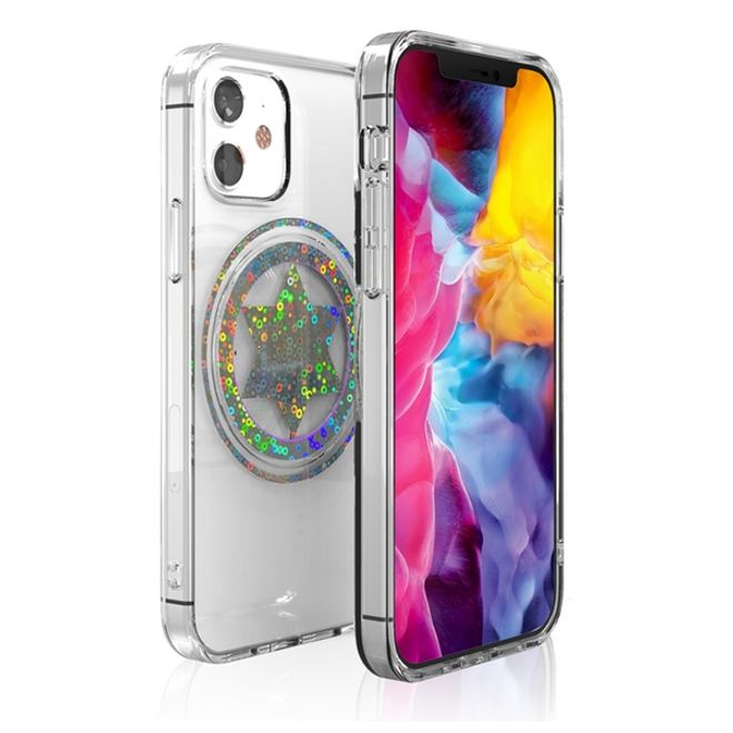 Kingxbar - iPhone 12 / iPhone 12 Pro MagSafe Schutzhülle - Guardian Star Series - transparent