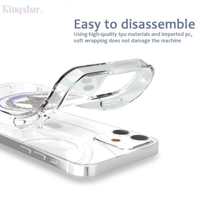 Kingxbar - iPhone 12 / iPhone 12 Pro MagSafe Schutzhülle - Guardian Star Series - transparent