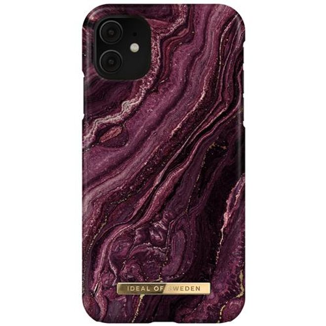 iDeal of Sweden - iPhone 11 / XR Hülle - Printed Case - Golden Plum