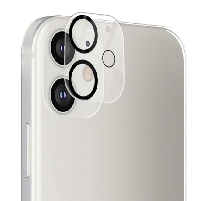 iPhone 12 Panzerglas 3D - Vollschutz für Hauptkamera (0.7 mm) - transparent