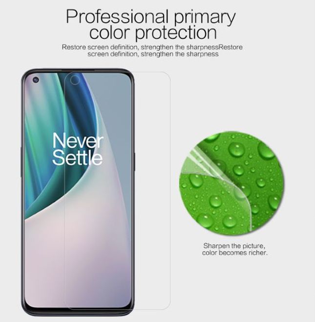 Nillkin - OnePlus Nord N10 5G Schutzfolie - Super Clear Whole Set Series