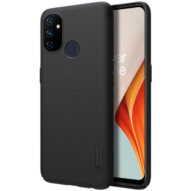Nillkin - OnePlus Nord N100 Hülle - Plastik Case - Super Frosted Shield Series - schwarz