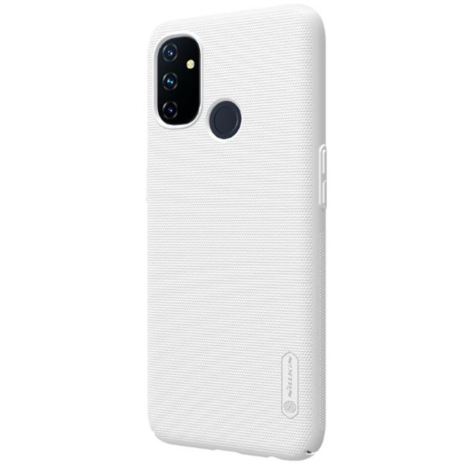Nillkin - OnePlus Nord N100 Hülle - Plastik Case - Super Frosted Shield Series - weiss