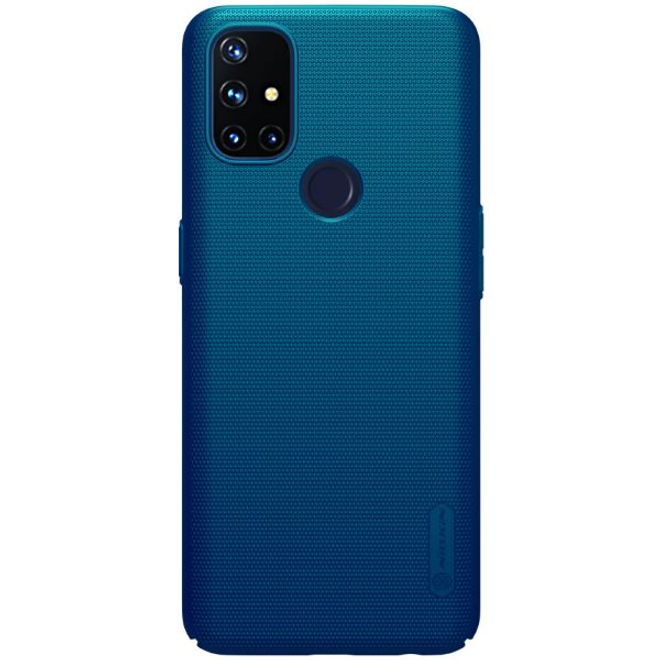 Nillkin - OnePlus Nord N10 5G Hülle - Plastik Case - Super Frosted Shield Series - blau