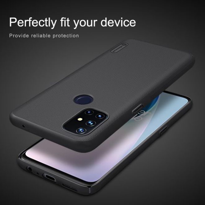 Nillkin - OnePlus Nord N10 5G Hülle - Plastik Case - Super Frosted Shield Series - weiss